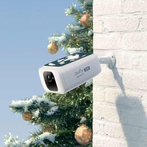 eufy SoloCam S40 2 Outdoor Wireless 2K 8GB Security Cameras with Integrated Solar Panel - White HOW TO BUY
