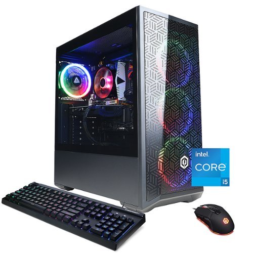 CyberPowerPC - Gamer Xtreme Gaming Desktop - Intel Core i5-14400F - 16GB Memory - NVIDIA GeForce RTX 3050 6GB - 1TB SSD - Black