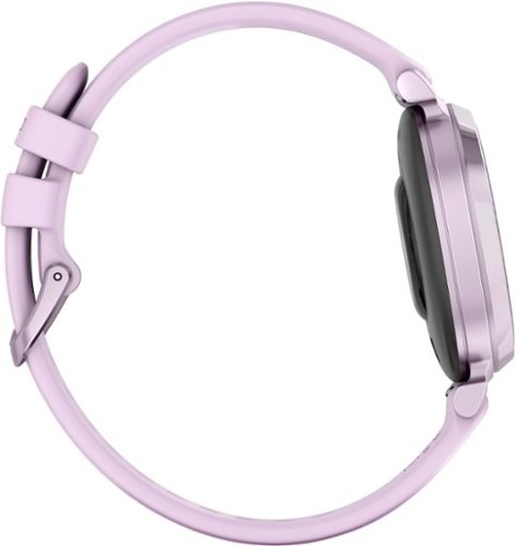 Garmin Lily 2 Smartwatch 34 mm Anodized Aluminum - Metallic Lilac with Lilac Silicone Band - (2024) WORLDWIDE DELIVERY