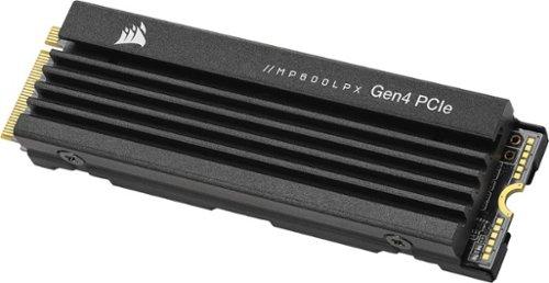 CORSAIR - MP600 PRO LPX 4TB Internal SSD PCIe Gen 4 x4 NVMe with Heatsink for PS5