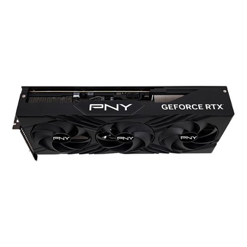 PNY GeForce RTX 4080 SUPER VERTO Overclocked 16GB Graphics Card with Triple Fans - Black SHOP ONLINE