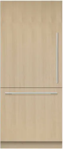 Front. Fisher & Paykel - Series 36 19.2 cu ft Bottom Freezer Freestanding Refrigerator  Left Hinge Panel Ready - Custom Panel Ready.