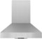 Zephyr - 30 inches - Convertible - Wall Range Hood - Stainless Steel-Front_Standard