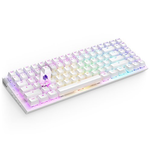 NZXT Function 2 - MiniTKL Wired Optical Gaming Keyboard - White SHOP ONLINE