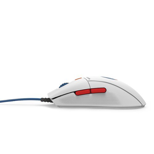 NZXT Starfield Lift 2 Symm - Lightweight Symmetrical Wired High Performance Optical Gaming Mouse - Wired - White GLOBAL SHIPPING