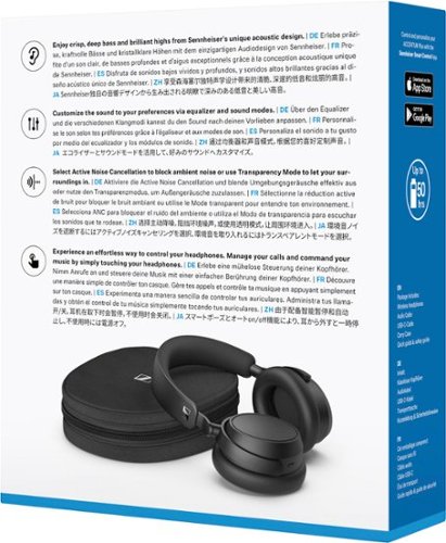 Sennheiser ACCENTUM Plus Wireless Bluetooth Headphones, Adaptive Hybrid ANC, Smart Adaptive Features. - Black WHERE TO BUY