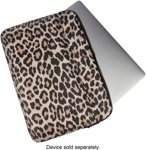 kate spade new york Puffer Sleeve for up to 16 Laptop - Classic Leopard BUY ONLINE