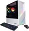 CyberPowerPC - Gamer Master Gaming Desktop - AMD Ryzen 7 7700 - 16GB Memory - NVIDIA GeForce RTX 4060 Ti 8GB - 2TB SSD - White-Front_Standard