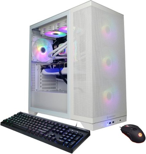CyberPowerPC - Gamer Supreme Gaming Desktop - AMD Ryzen 9 7900X - 32GB Memory - NVIDIA GeForce RTX 4080 SUPER 16GB - 2TB SSD - White