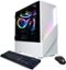 CyberPowerPC - Gamer Supreme Gaming Desktop - AMD Ryzen 7 7800X3D - 32GB Memory - AMD Radeon RX 7800 XT 16GB - 2TB SSD - White-Front_Standard