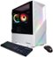 CyberPowerPC - Gamer Master Gaming Desktop - AMD Ryzen 7 7700 - 16GB Memory - AMD Radeon RX 7600 8GB - 1TB SSD - White-Front_Standard
