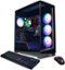 CyberPowerPC - Gamer Master Gaming Desktop - AMD Ryzen 7 5700 - 16GB Memory - NVIDIA GeForce RTX 4060 Ti 8GB - 2TB SSD - Black-Front_Standard