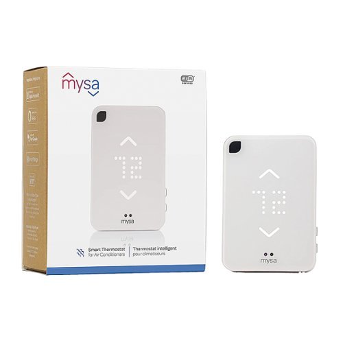 Mysa Smart Thermostat for Mini-Split Heat Pumps and Air Conditioners - White BUY IN UK