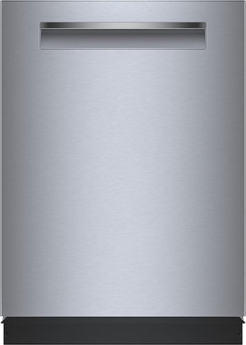"Bosch - 500 Series 24"" Top Control Smart Built-In Stainless Steel Tub Dishwasher - Stainless Steel"