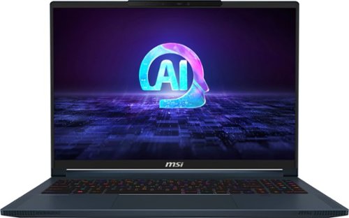 MSI - Stealth 16 AI 16" 165Hz FHD+ Ultra Thin Gaming Laptop-Intel Core Ultra9-185H with 32GB Memory-RTX 4070-1TB SSD - Star Blue