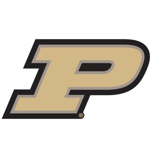 Fan Creations - Purdue Boilermakers Distressed Logo Cutout Sign - Multicolor-Front_Standard 