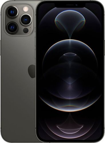 Apple - Geek Squad Certified Refurbished iPhone 12 Pro Max 5G 256GB - Graphite (AT&T)
