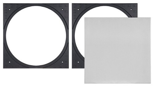 

Sonance - VX8SQ-T - Visual Experience Series 8" Large Square Adapter w/ Micro Trim Grille (2-Pack) - Paintable White