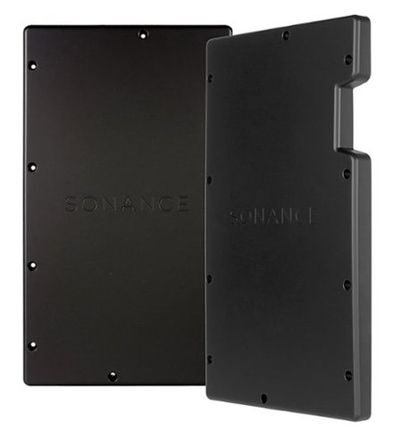 Sonance - VX8-ENCL - Visual Experience Series 8" Rectangle Retro Enclosure for 8" VX (2-Pack) - Black