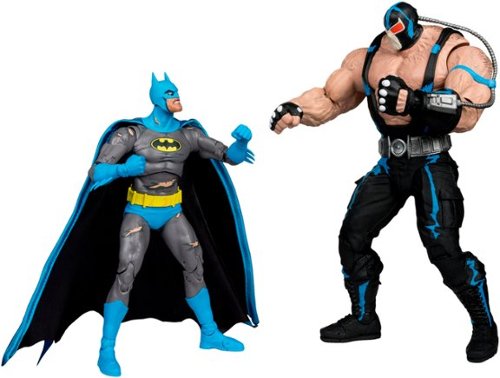 McFarlane Toys DC Multiverse - 7 Mega Figure 2-pack - Batman vs. Bane (Knightfall) - Multicolor WORLDWIDE DELIVERY