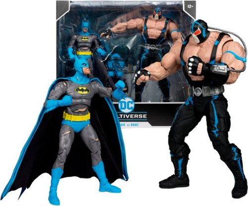 McFarlane Toys DC Multiverse - 7 Mega Figure 2-pack - Batman vs. Bane (Knightfall) - Multicolor WHERE TO BUY