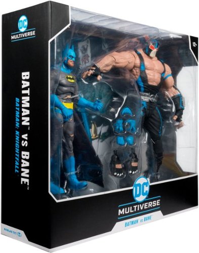 McFarlane Toys DC Multiverse - 7 Mega Figure 2-pack - Batman vs. Bane (Knightfall) - Multicolor BUY IN SINGAPORE