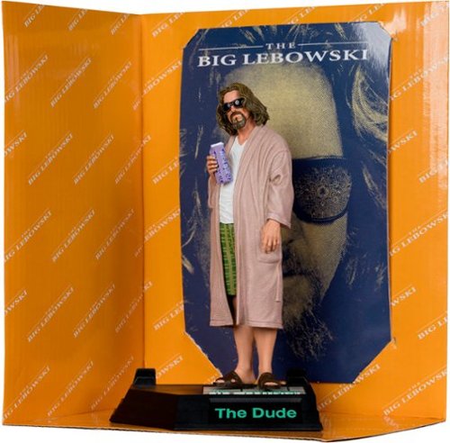 McFarlane Toys 6 Posed Figure - The Dude (The Big Lebowski) - Movie Maniacs INTERNATIONAL SHIPPING