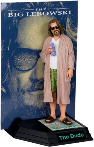 McFarlane Toys 6 Posed Figure - The Dude (The Big Lebowski) - Movie Maniacs WHERE TO BUY
