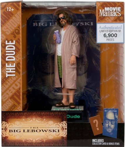 McFarlane Toys 6 Posed Figure - The Dude (The Big Lebowski) - Movie Maniacs BUY IN SINGAPORE