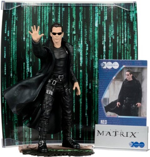 McFarlane Toys 6 Posed Figure - Neo (the Matrix) - Movie Maniacs GLOBAL SHIPPING