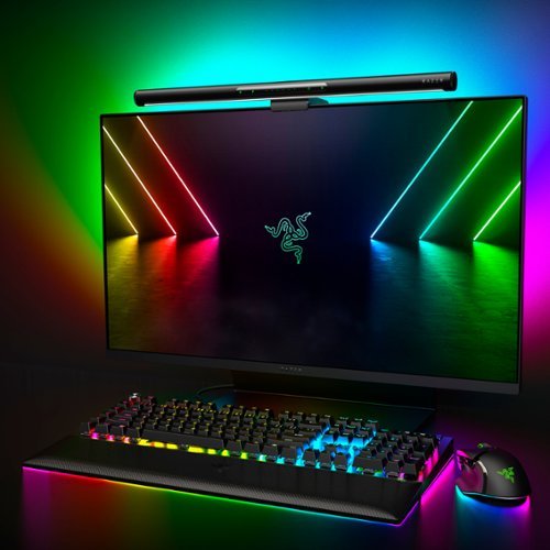 Razer Aether Monitor RGB LED Light Bar - Black BUY IN SAUDI ARABIA