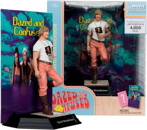McFarlane Toys 6 Posed Figure - David Wooderson (Dazed and Confused) - Movie Maniacs WORLDWIDE DELIVERY