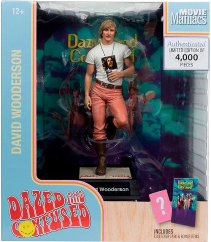 McFarlane Toys 6 Posed Figure - David Wooderson (Dazed and Confused) - Movie Maniacs BUY IN SINGAPORE