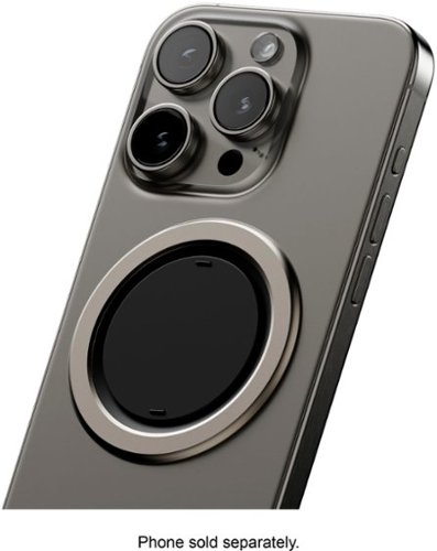 OhSnap Snap 4 Luxe Magnetic Phone Grip & Stand - Ultra-Thin, Fits Any Phone, Supports MagSafe Charging - Stone GLOBAL SHIPPING