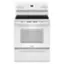Front. Whirlpool - 5.3 Cu. Ft. Freestanding Electric Range with Cooktop Flexibility - White.
