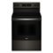 Whirlpool - 5.3 Cu. Ft. Freestanding Electric Range with Cooktop Flexibility - Black Stainless Steel-Front_Standard