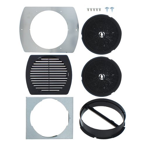 Zephyr - Recirculating Kit for ZVA Range Hood - Black