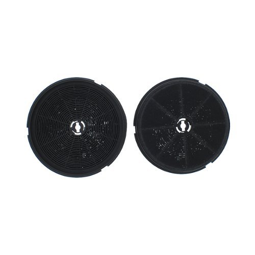 Charcoal Filter Replacement for ZVA and ZPO Zephyr Range Hoods (Set of 2) - Black