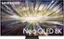 The image features a large Samsung Neo QLED 8K television screen with a vibrant and colorful display. The screen is prominently placed in the center of the image, capturing attention. The TV screen is surrounded by a white background, which helps to emphasize the vivid colors and details of the display. The Samsung logo is also visible at the top left corner of the image, further emphasizing the brand and model of the television.
