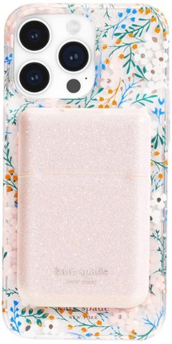 kate spade new york Magnetic Flip Wallet Works with MagSafe for Select Apple iPhones. - That Sparkle Pink GLOBAL SHIPPING
