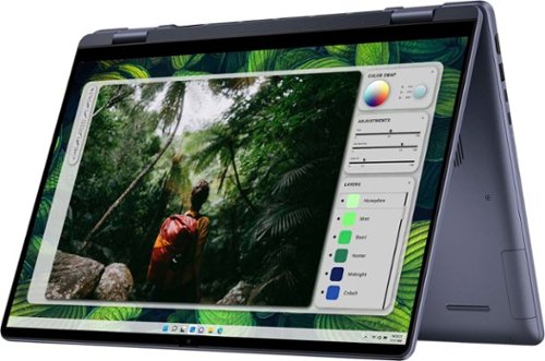 Dell Inspiron 2-in-1 16” Touch Screen Laptop - Intel Core Ultra 7 with 32GB Memory – 1TB SSD - Midnight Blue BUY IN SAUDI ARABIA