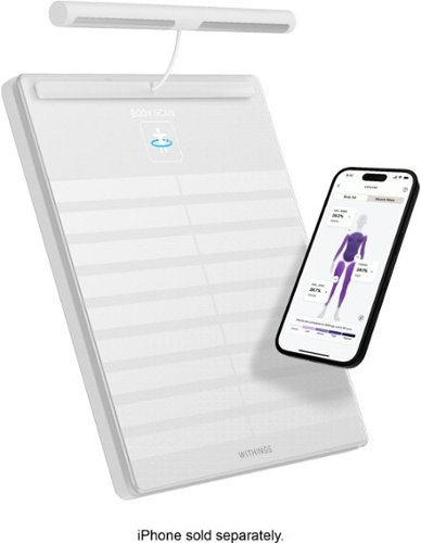 WITHINGS BODY SCAN - CONNECTED HEALTH STATION - WHITE WORLDWIDE DELIVERY