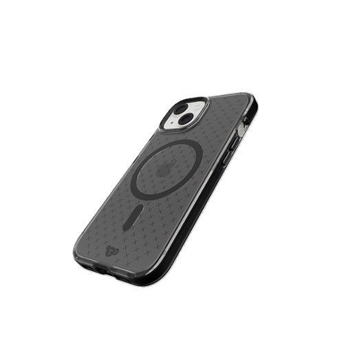 Tech21 EvoCheck Case with MagSafe for Apple iPhone 15 - Smokey/Black WORLDWIDE DELIVERY