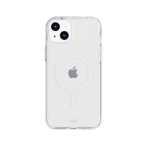 Tech21 - EvoClear Case with MagSafe for Apple iPhone 15 Plus - Clear