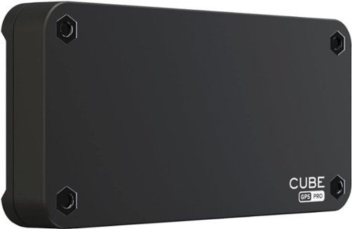 Cube GPS Vehicle Tracker with magnetic base and one year rechargeable battery - Black BUY IN UAE