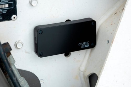 Cube GPS Vehicle Tracker with magnetic base and one year rechargeable battery - Black BUY IN JAPAN