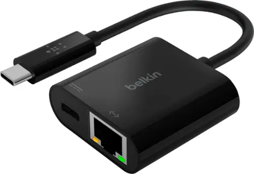 Belkin USB C To + Charge Adapter Gigabit Port for USB