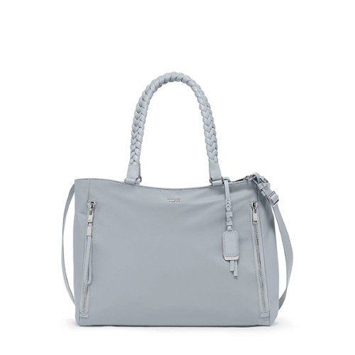 TUMI - Voyageur Valetta Braided Large Tote - Halogen Blue