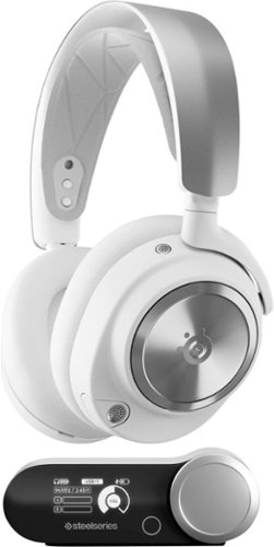 SteelSeries - Arctis Nova Pro Wireless Multi Gaming Headset for PS5, PS4, PC, Switch - White