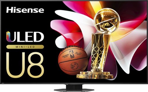  Hisense - 75&quot; Class U8 Series Mini-LED 4K QLED Google TV